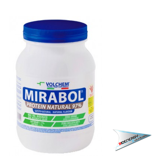Volchem-MIRABOL®  PROTEIN NATURAL 97% (Gusto: Naturale - Conf. 750 gr)  750 gr.   